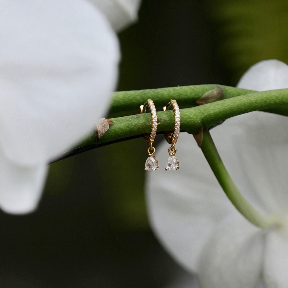 925 drop earrings